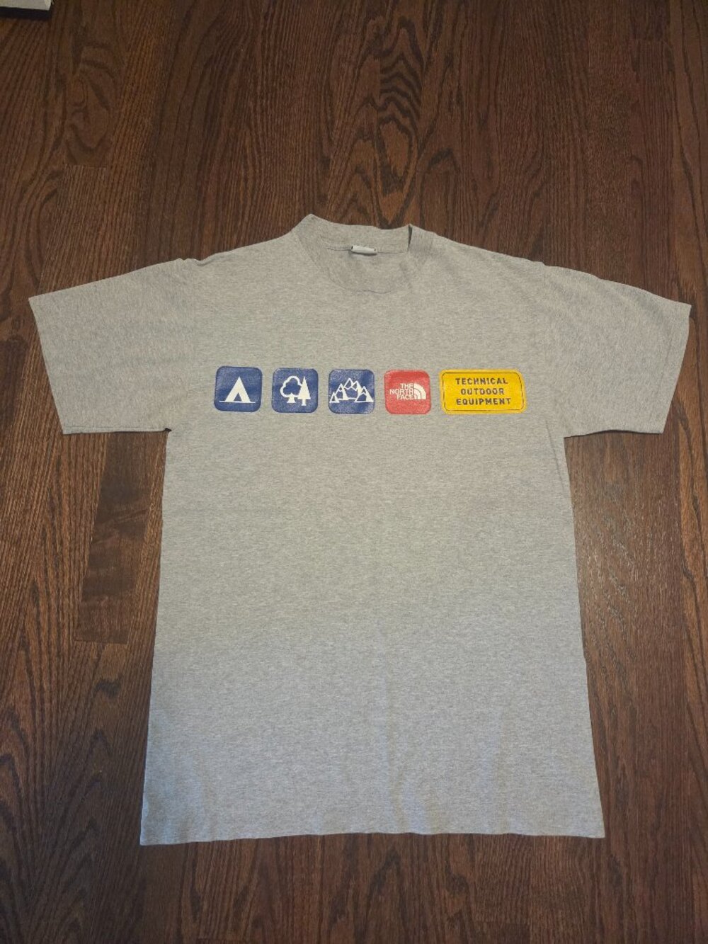 The North Face Never Stop Exploring Grey Tee Shirt Size Small